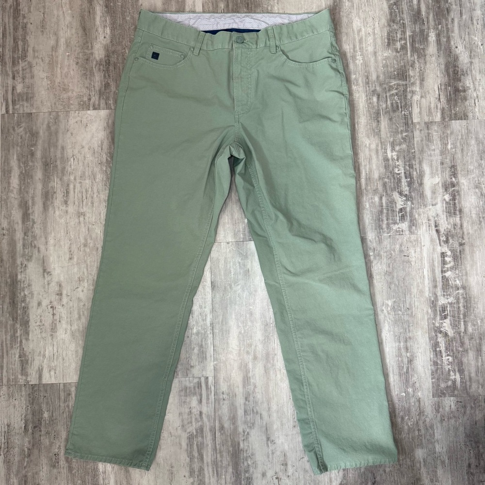 Vineyard Vines Men's Sage On The Go Pants Size 35x30